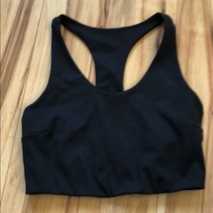 Zella small black sports crop bra. Worn once